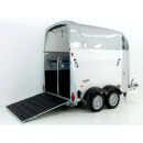 Humbaur XANTHOS 2400 remolque para caballos, 2 plazas, plata