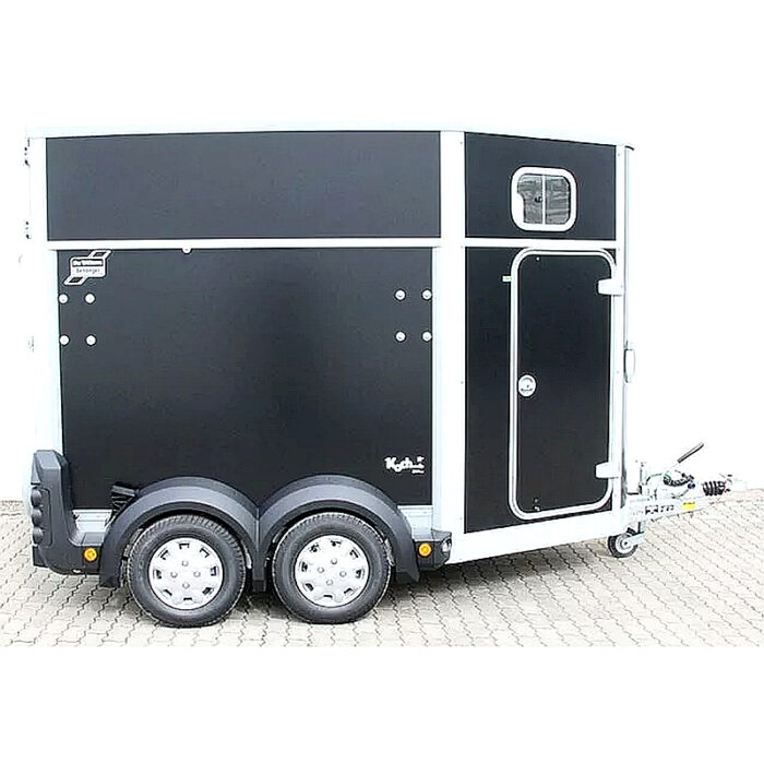 Ifor Williams HB506 remolque para caballos, negro - Imagen 2