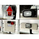 Ifor Williams P8G 124x244x153 cm 1,4t remolque para ganado