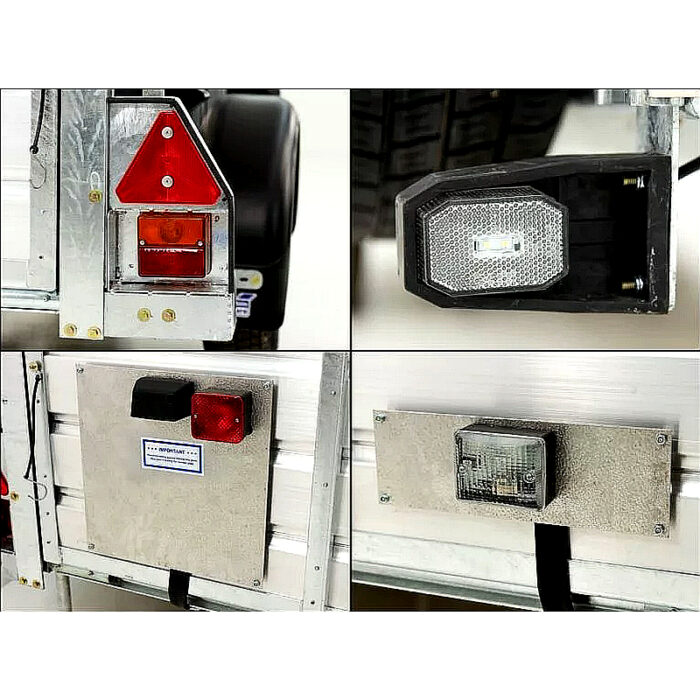 Ifor Williams P8G 124x244x153 cm 1,4t remolque para ganado - Imagen 10