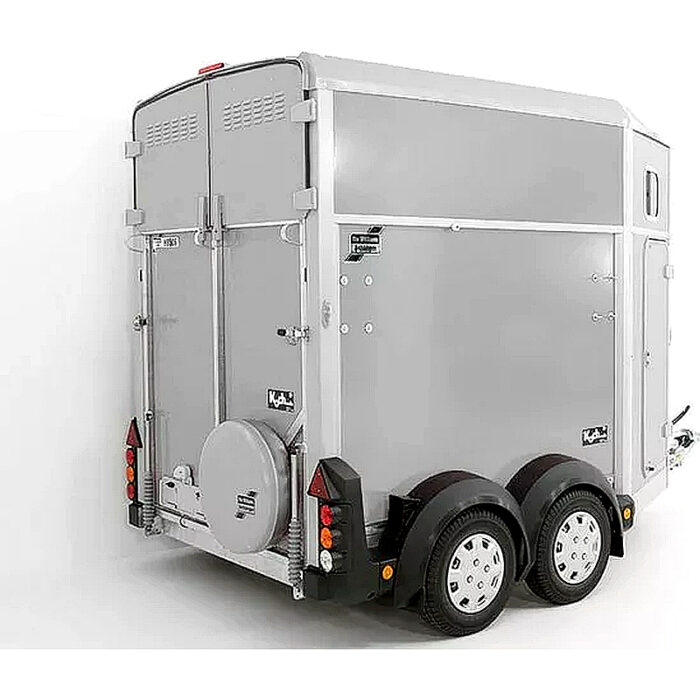 Ifor Williams HB506 remolque para caballos, plata - Imagen 2