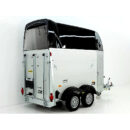 Humbaur Single Alu 1600 remolque caballos con montura