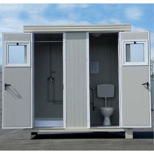 Contenedor sanitario modular SS1 – 2 WC y 2 lavamanos