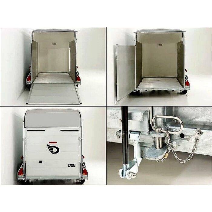 Debon Cargo Remolque Cerrado 2,0 t Alu/Poly, 300x163x200 cm - Imagen 11