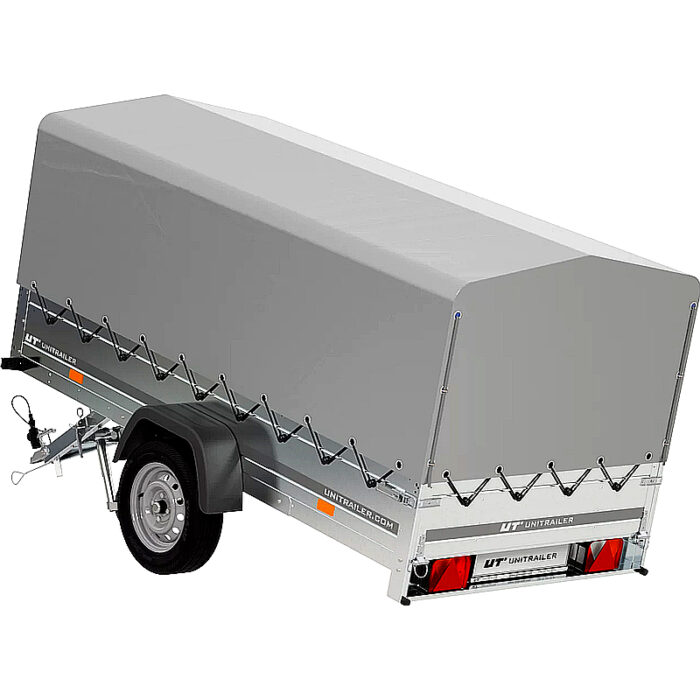 Remolque de jardín UNITRAILER 264 KIPP, un eje, 750 kg - Imagen 4