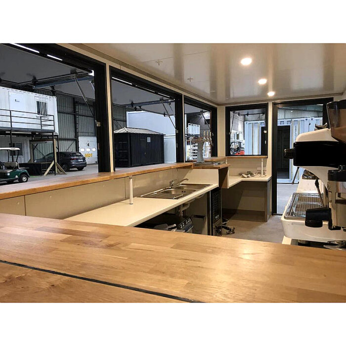 Contenedor cafetería de 20 pies totalmente acondicionado - Imagen 2