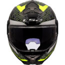 Casco abatible LS2 FF910 Advant II Carbon negro-amarillo