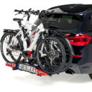 Uebler F24, portabicicletas plegable y ligero para 2 bicicletas