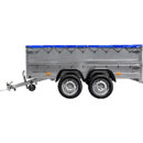 Garden Trailer 264/2 Kipp Doble eje Remolque basculante