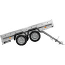 UNITRAILER Garden 265/2, remolque basculante de dos ejes 750 kg