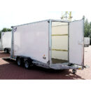 Ifor Williams BV126G remolque cerrado 3,5t con portón combinado