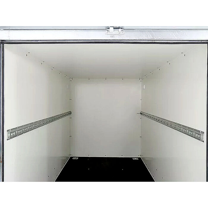 Remolque cerrado BK 750 kg, 135 x 248 x 150 cm, blanco - Imagen 7