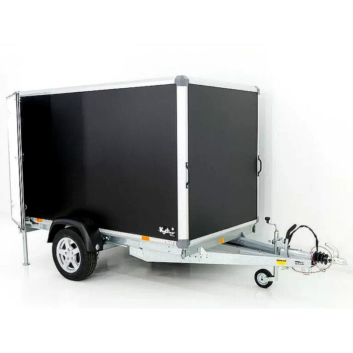 Remolque cerrado BK Black Edition 1300 kg, 258x148x157 cm - Imagen 2