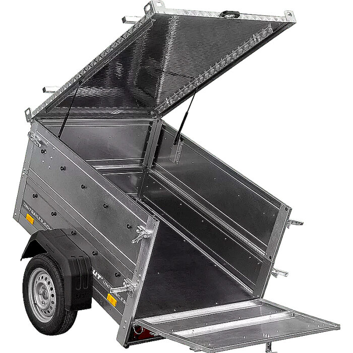 Remolque de Jardín UNITRAILER 150 Kipp con función de volcado - Imagen 3