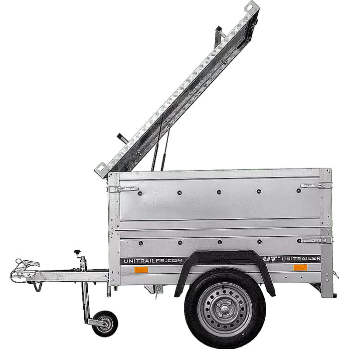 Remolque de Jardín UNITRAILER 150 Kipp con función de volcado - Imagen 10