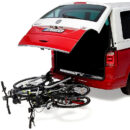 Uebler i21, portabicicletas plegable para 2 bicicletas