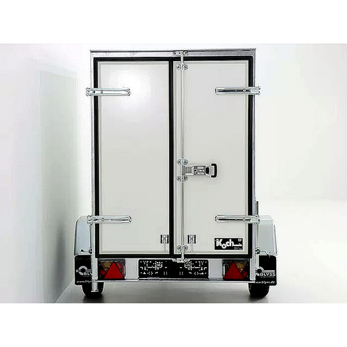 Remolque cerrado BK 750 kg sin freno – 205 x 118 x 150 cm - Imagen 4