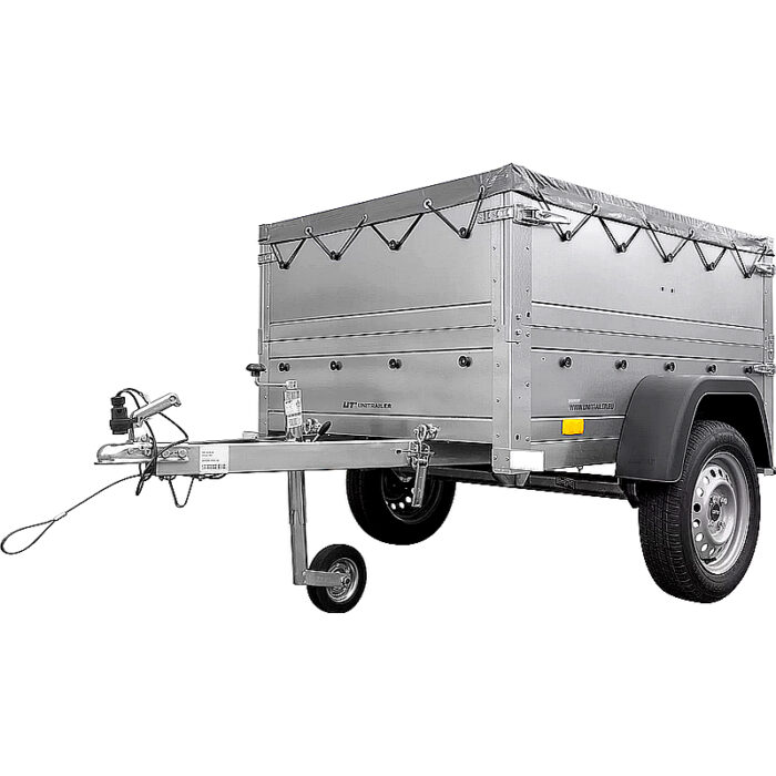 Remolque de jardín UNITRAILER 150 KIPP para automóvil - Imagen 3