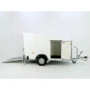 Debon DK Remolque Cerrado Vollpoly 150x290 cm, 1300 kg
