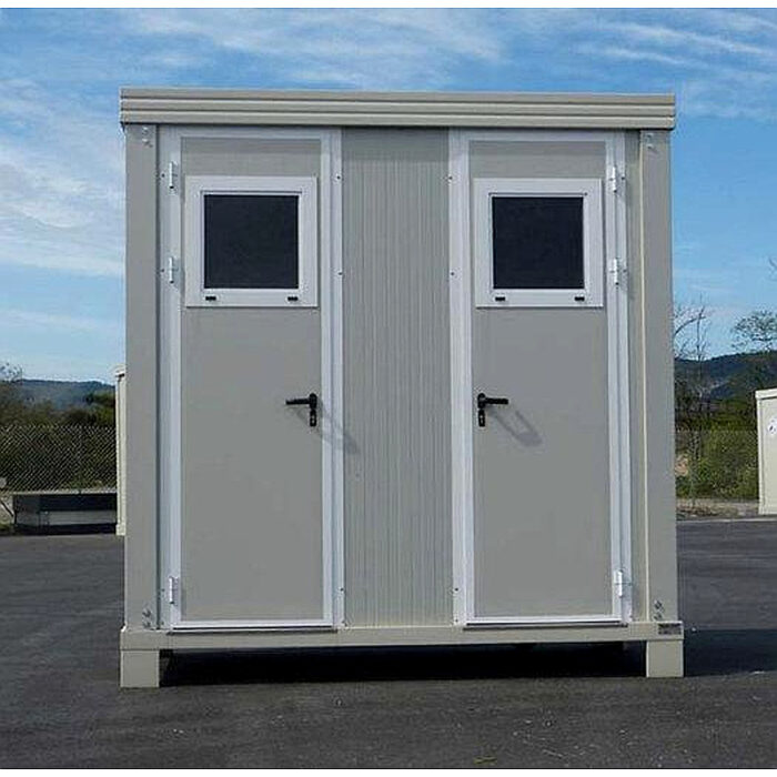 Contenedor sanitario modular SS1 – 2 WC y 2 lavamanos - Imagen 2