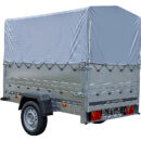 Garden Trailer 201 KIPP con lona alta y laterales