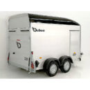 Debon Cargo Remolque Cerrado 2,0 t, 300x163x200 cm Alu/Poly