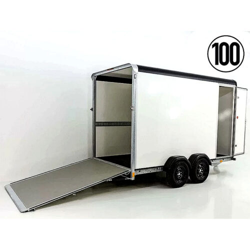 Henra Boxvan Remolque cerrado 2,7t con rampa y puerta