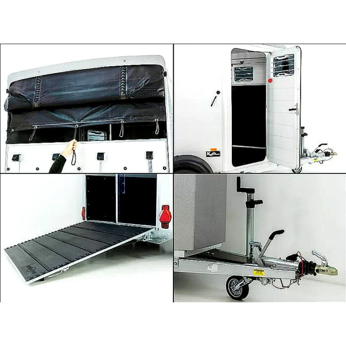 Humbaur Notos Alu 2700 S – Remolque para caballos - Imagen 12
