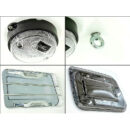 Blomert ISI Blitz Alu Remolque para Caballos 2 plazas, color plata