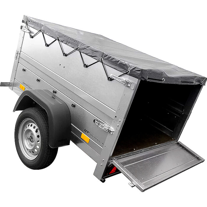 Remolque de jardín UNITRAILER 150 KIPP para automóvil - Imagen 6
