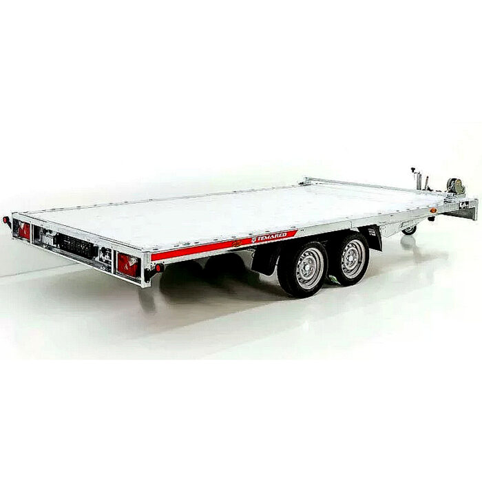 Remolque Temared CARLU 5121-S Autotrailer 3,5 t, suelo de aluminio - Imagen 3