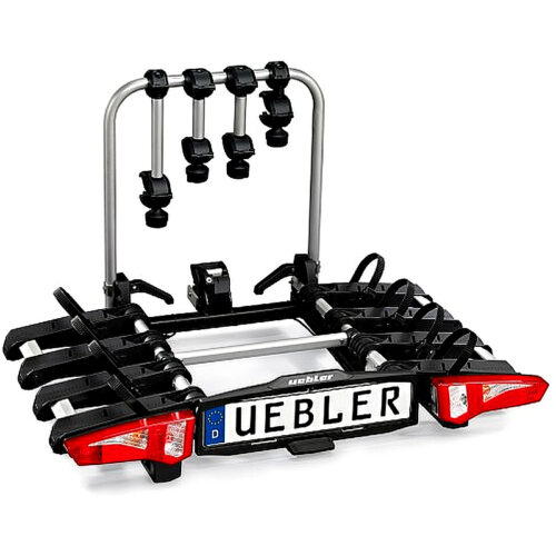 Uebler i41 S, portabicicletas abatible a 90°