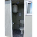 Contenedor sanitario modular SS1 – 2 WC y 2 lavamanos