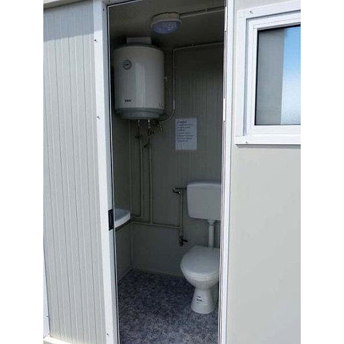 Contenedor sanitario modular SS1 – 2 WC y 2 lavamanos - Imagen 5