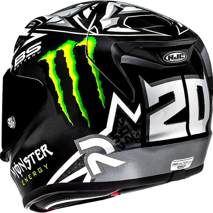 HJC RPHA 12 Réplica Quartararo Casco integral - Imagen 2