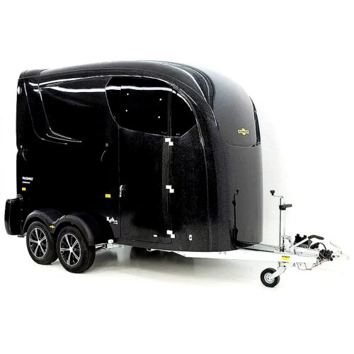 Humbaur Maximus 2700 S, remolque para caballos, negro