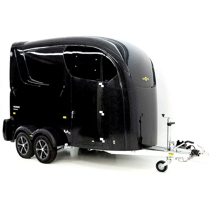 Humbaur Maximus 2700 S, remolque para caballos, negro
