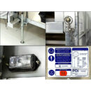 Ifor Williams P8G 124x244x153 cm 1,4t remolque para ganado