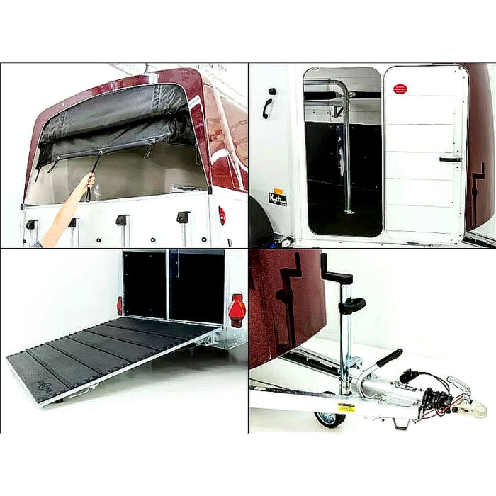 Humbaur XANTHOS AERO 2400, remolque para caballos, 2400 kg - Imagen 8
