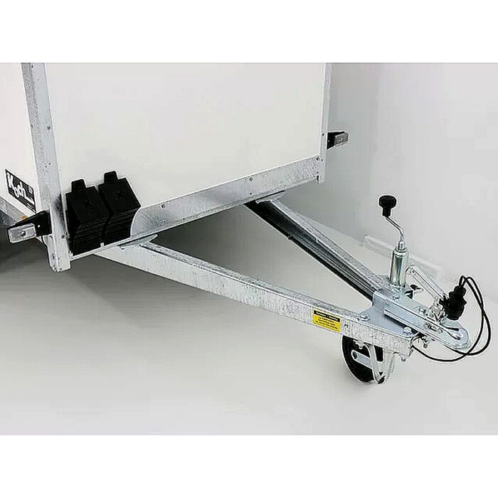 Remolque cerrado BK 750 kg sin freno – 205 x 118 x 150 cm - Imagen 10