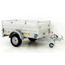 Koch Remolque con tapa Tipo U2 105x205 cm, 750 kg
