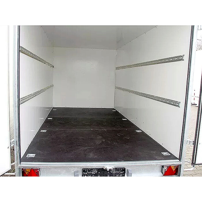 Remolque cerrado BK 200x400 cm, 2,7 t, 100 km/h, con rampa - Imagen 8