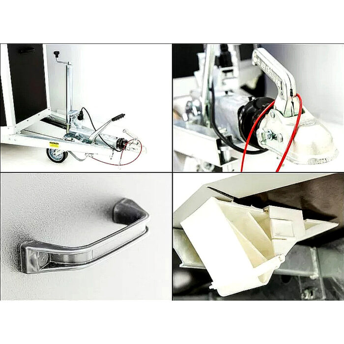 Blomert ISI Blitz Madera Remolque para Caballos 2 plazas, 1700 kg - Imagen 9