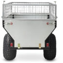 Remolque basculante galvanizado de 500 kg