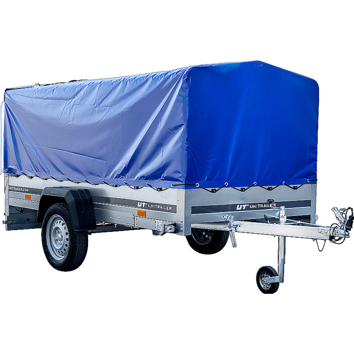 Remolque largo para coche PKW-Anhänger 264 KIPP con lona alta - Imagen 5