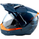 KLIM X1 Alpha Casco enduro ECE 22.06 DOT Azul brillante M