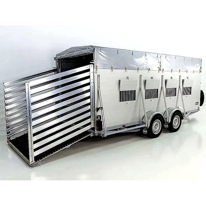 Koch Profi Remolque para ganado 185x550 cm, 3,5t, suelo de aluminio