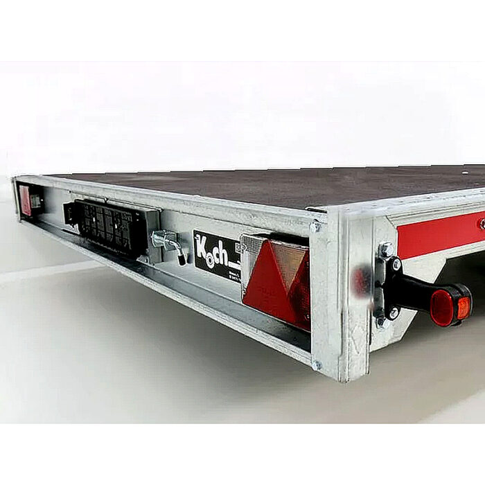 Remolque Temared Autotrailer 215x400 cm 2,7 t con rampas - Imagen 7