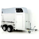Blomert ISI Blitz Alu Remolque para Caballos 2 plazas, color plata