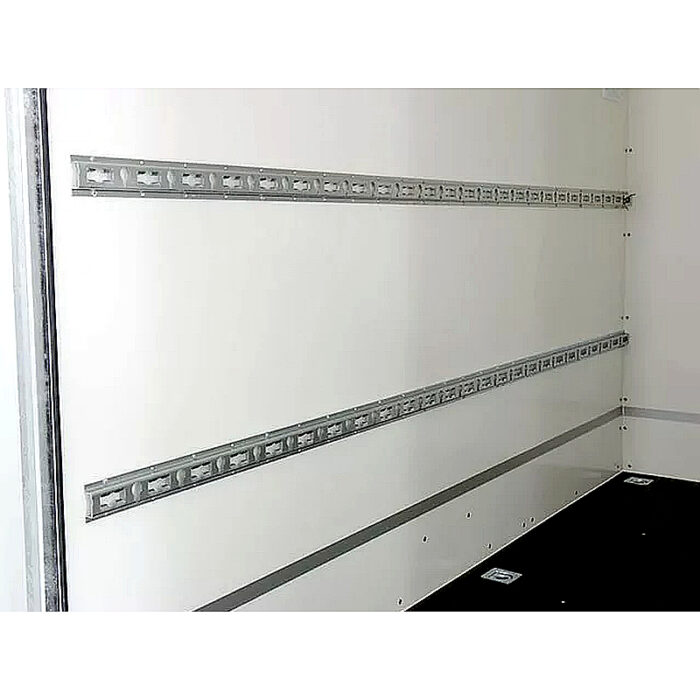 Remolque cerrado BK 146x304x180 cm, 1300 kg, blanco - Imagen 3